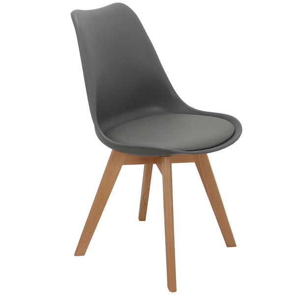 Стулья для кухни BRADEX Home комплект 4 шт Eames Bon пластиковые со ...