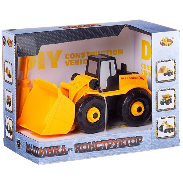 Машинка-конструктор ABtoys Спецтехника \"Строительная техника\" Трактор ...