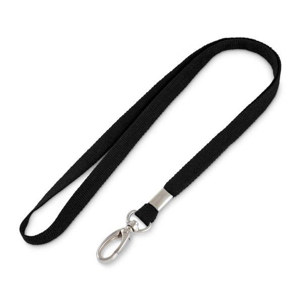 Держатель для бейджа на карабине черный лента+карабин LLL107 - купить с ...