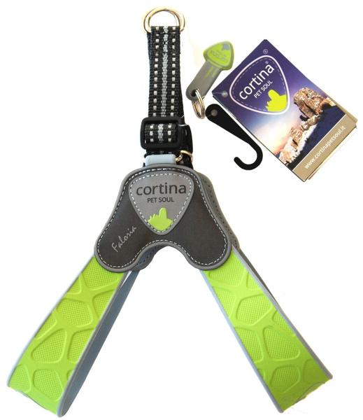 Coralpina Супер прочная шлейка FALORIA зеленая (обхват груди 60-70 см ...