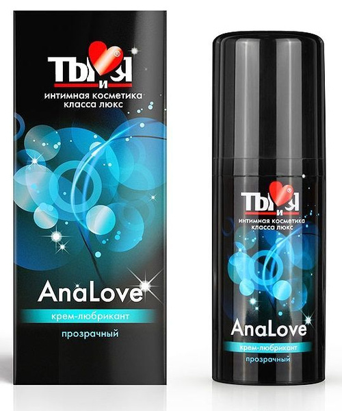 Анальный водно-силиконовый лубрикант AnaLove - 20 гр. - купить с ...