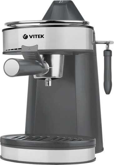VITEK Кофеварка рожковая Graphite VT-1524, разноцветный - купить с ...