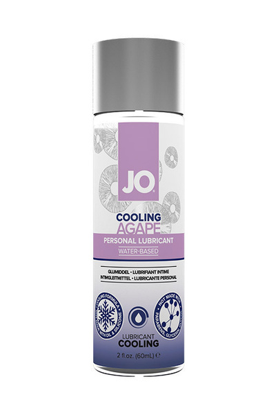 Охлаждающий легкий гипоаллергенный лубрикант / JO Agape Cooling 2 oz ...