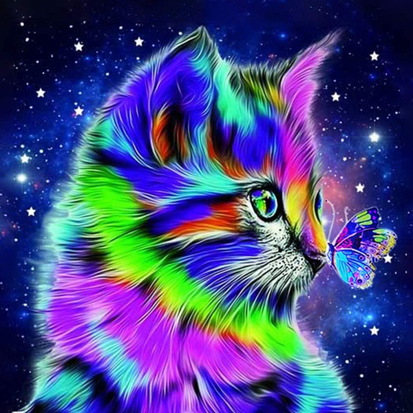 Разноцветные коты