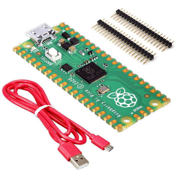 Для Raspberry Pi Pico состоит из Raspberry Pi Pico штыревых разъемов ...
