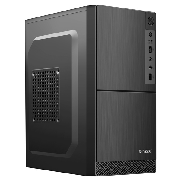 Корпус Ginzzu B190 2*USB 2.0,AU (450W) - купить с доставкой по выгодным ...