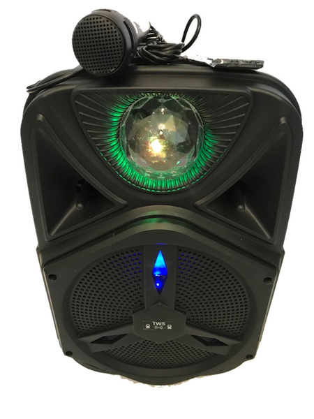 Беспроводная колонка Big Sound Колонка с светящимся шаром DG-1001/1002 ...