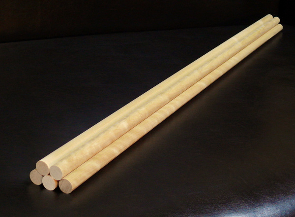 Шкант мебельный круглый D 20 мм длина 1000мм 5 шт., сорт Экстра, Береза ...