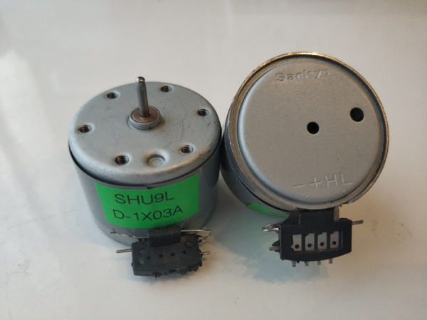 2 шт./ Двигатель 9V левый SHU9L DC 9VL МОТОР 9 вольт 2 скорости купить ...