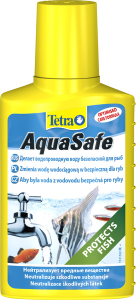 Tetra AquaSafe кондиционер для подготовки воды аквариума 500 мл ...