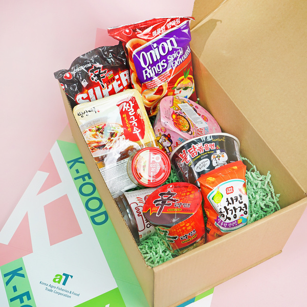 Характеристики Большой подарочный набор Корейской лапши и острой еды ...