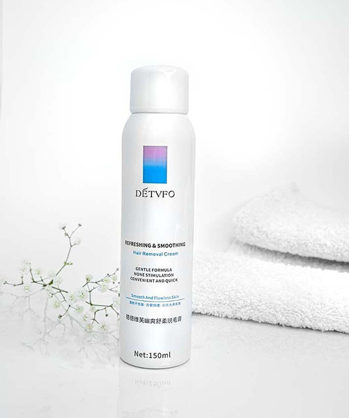 Спрей пенка для депиляции / спрей для удаления волос / спрей депилятор ...