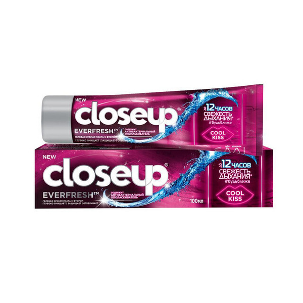 Зубная паста UNILEVER CLOSEUP COOL KISS 100мл - купить с доставкой по ...