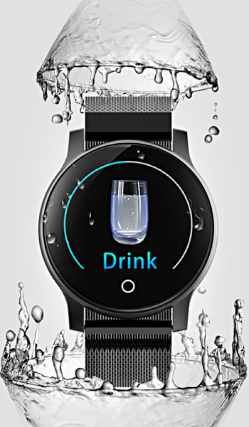 Купить смарт-часы DEXP Смарт-часы/умные/SmartWatch/круглые/чёрные ...