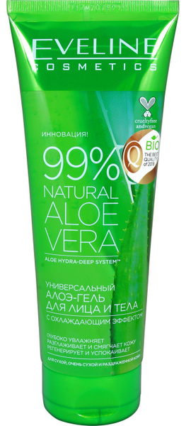 Eveline Cosmetics Гель для лица и тела универсальный АЛОЭ для очень ...