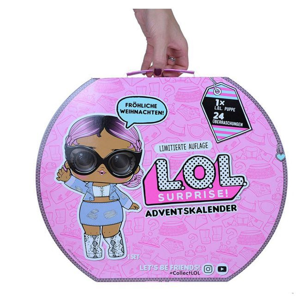 Кукла Лол в Адвент календаре Lol surprise Advent Calendar OOTD Outfit