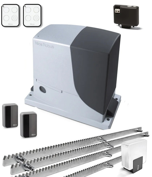 Комплект Nice RB600kit3 для откатных ворот с массой до 600 кг. (привод ...