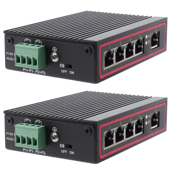 2x 5 rj45 10100m ethernet 