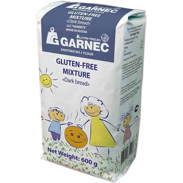 Смесь без глютена Темный хлеб, 600 гр - купить с доставкой по выгодным ...
