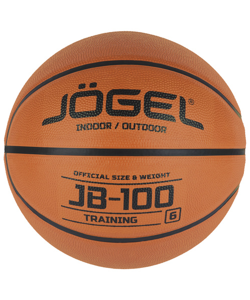 Мяч баскетбольный JOGEL JB-100 №6, коричневый купить по низкой цене в ...