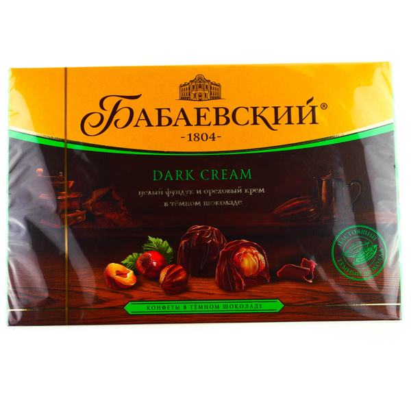 Бабаевский конфеты Dark Crem 200гр - купить с доставкой по выгодным ...