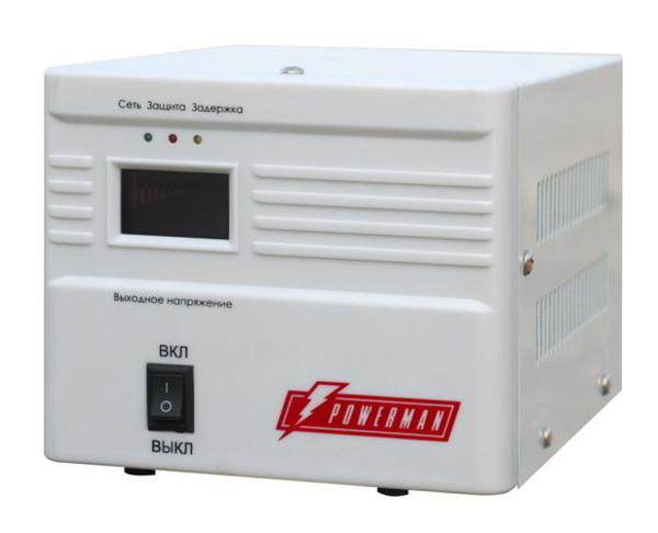 Стабилизатор напряжения Powerman AVS A на 500 ВА для котла и дома ...