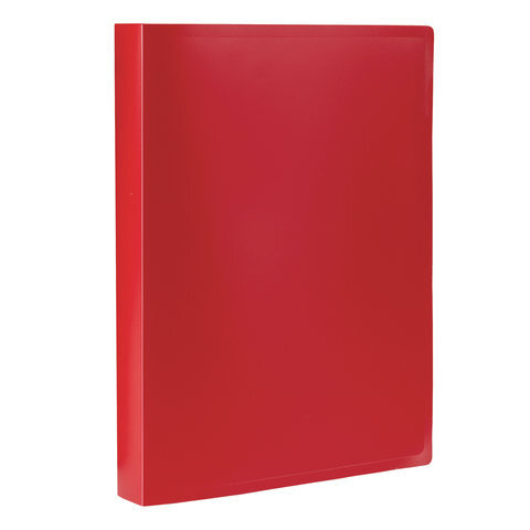 Папка 100 вкладышей STAFF, красная, 0,7 мм - купить с доставкой по ...