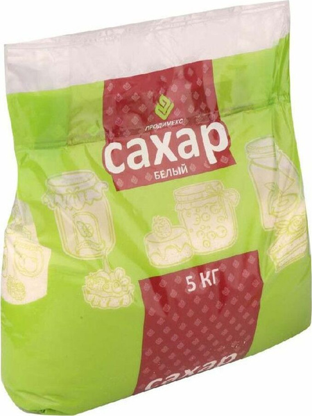 Сахар белый Продимекс, песок, ГОСТ 33222-2015, 5 кг - купить с ...