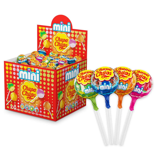 Карамель Chupa Chups Мини, 100 шт по 6 г - купить с доставкой по ...