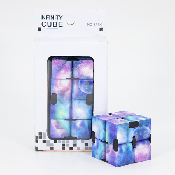 Антистресс Кубик Бесконечности Космос Decompression Infinite cube ...