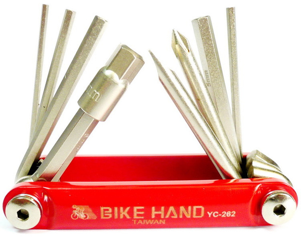 Мультитул Bikehand YC-262, шестигранники (2 2.5 3 4 5 6 8мм), плоская ...