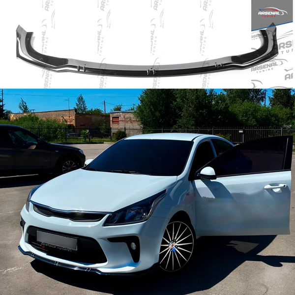 Сплиттер (накладка) на передний бампер SPORT LINE для автомобиля Kia ...