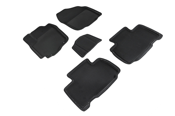 Tappetino Guidatore In Velluto Su Misura Per Toyota RAV4 IV (2012-2019) – Morbido E Resistente Con Clip Ovale