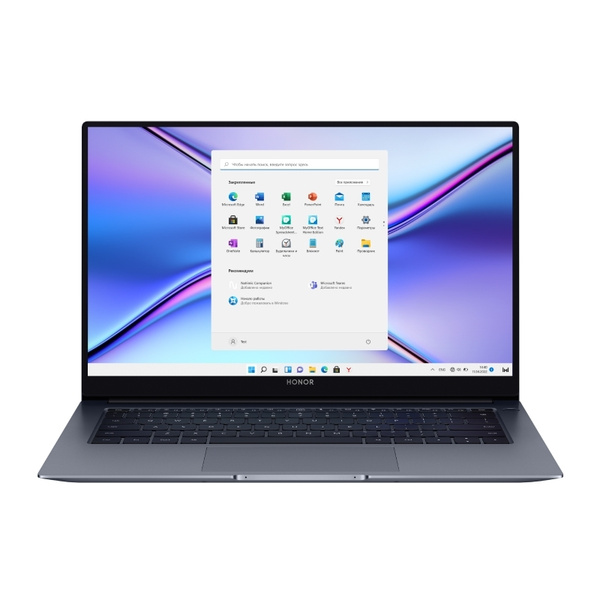 Ноутбук Honor MagicBook X15 BBR-WAH9, темно-серый купить по низкой цене ...