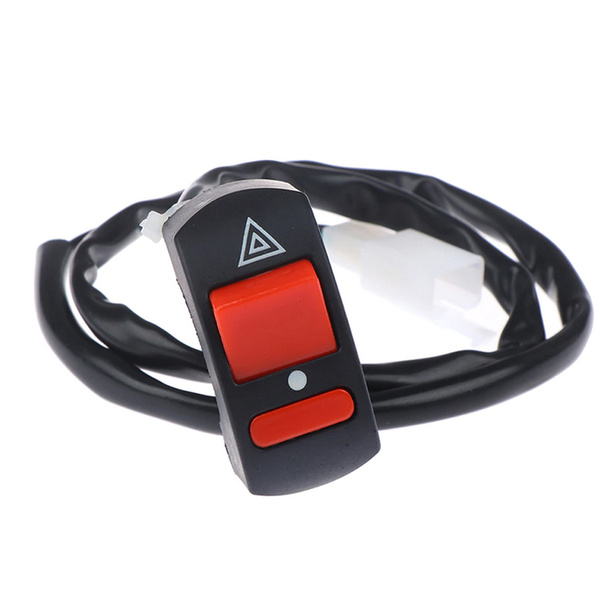 Переключатель кнопка домик на руль мотоцикла, кнопка сигнализации on ...