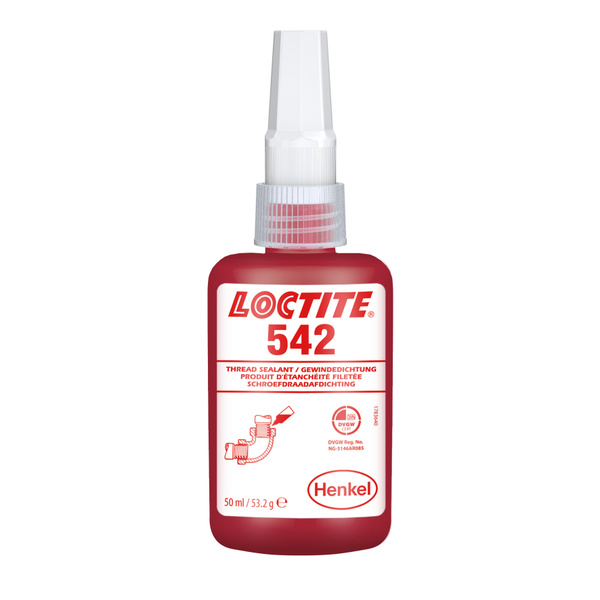 Loctite 542 Уплотнитель резьбовой, текучий 50 мл. Ирландия сроки 07.24 ...