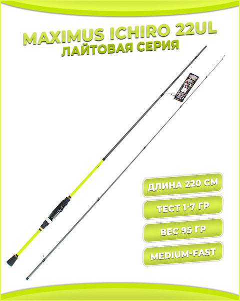Спиннинг Maximus Ichiro, от 1 гр купить по выгодным ценам в интернет ...