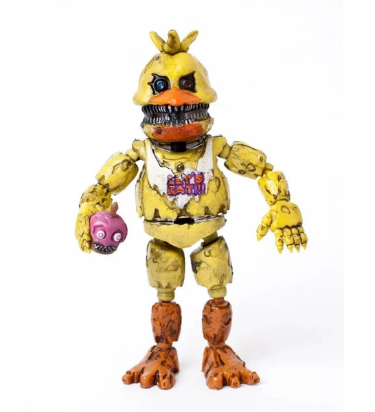 Разборная фигурка с подсветкой Аниматроники ФНАФ Чика / Пять ночей у ...