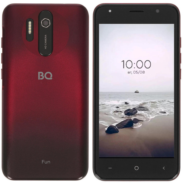 Смартфон BQ 5031G Fun (5031G Fun) 8 ГБ 1 ГБ Красный IPS 2 SIM купить c ...
