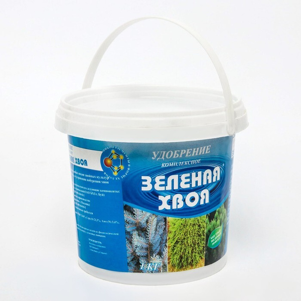 Удобрение для хвойных Зеленая хвоя, 1 кг - купить с доставкой по ...