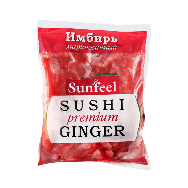 SUNFEEL Имбирь маринованный 1кг пакет х10 - купить с доставкой по ...