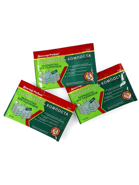 Ускоритель компоста, биоактиватор 3 пакетика по 60 г - купить с ...