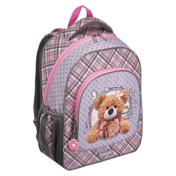 Школьный рюкзак ErichKrause - ErgoLine 15L - Teddy Bear - купить с ...