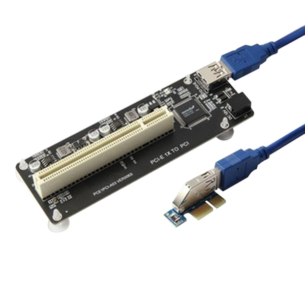 Плата расширения PCI E на PCI Карта адаптера PCI E - купить с доставкой ...