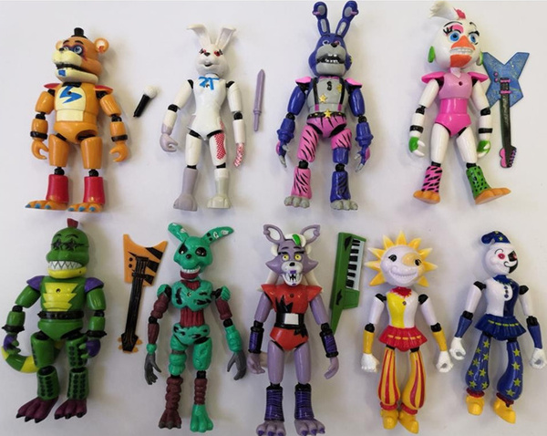 Набор фигурок Аниматроники ФНАФ / Пять ночей у Фредди FNAF разборные с ...