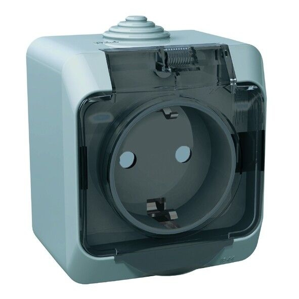 Розетка телефонная на стену, 1 вход 6Р-4С (RJ-11) REXANT - купить по ...