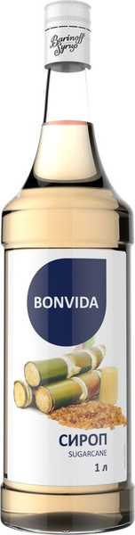 Сироп BONVIDA Со вкусом сахарный тростник, 1л - купить с доставкой по ...