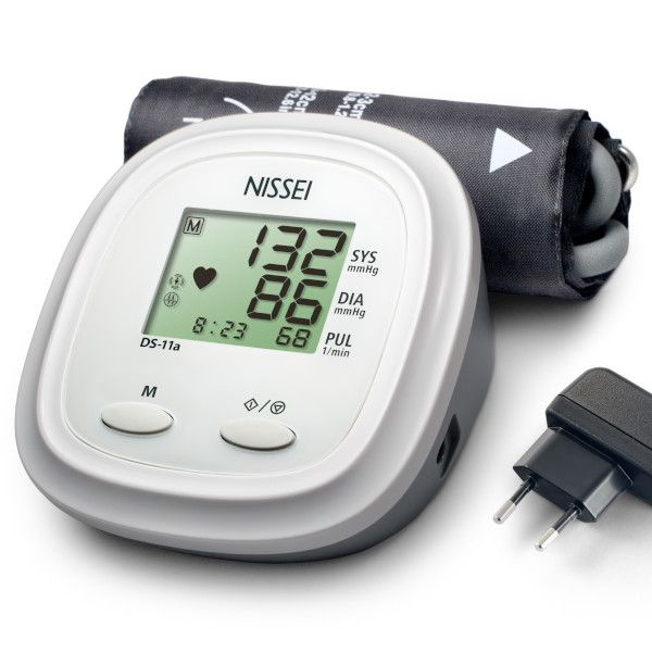 Тонометр Nissei DS-11-А автоматический, плечевой, манжета (22-42см) с ...