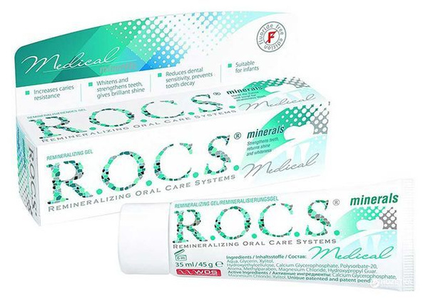 Гель для укрепления зубов R.O.C.S. Medical Minerals реминерализующий ...