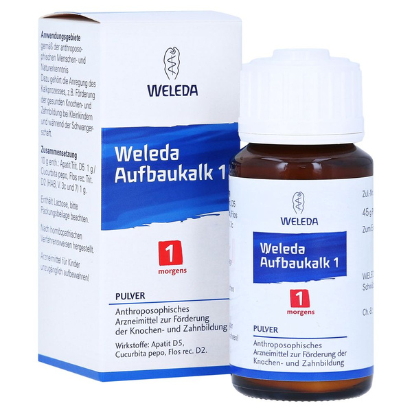Weleda Aufbaukalk, Веледа Ауфбаукальк Порошок для усвоения кальция в ...
